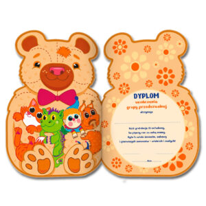 Dyplom ukończenia grupy przedszkolnej AN147