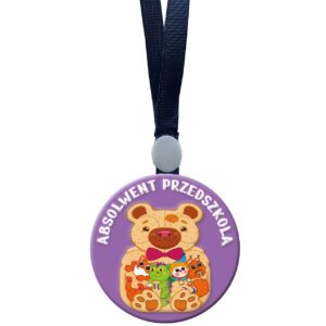 Medal lub przypinka ABSOLWENT PRZEDSZKOLA